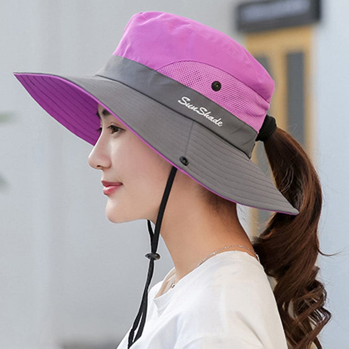 Chapeau Anti UV Pliable | Trendy Shop Genius Violet