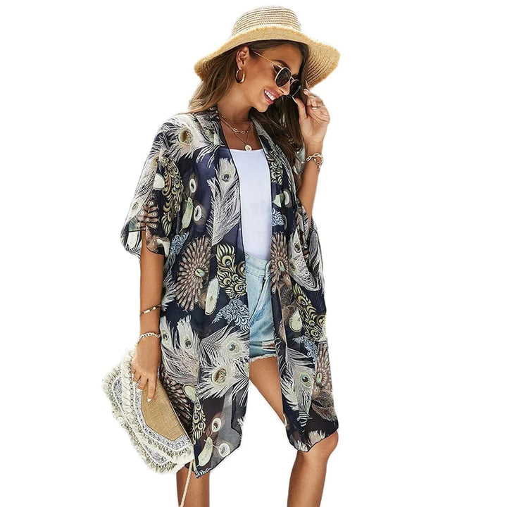 Floral Cardigan / One Size